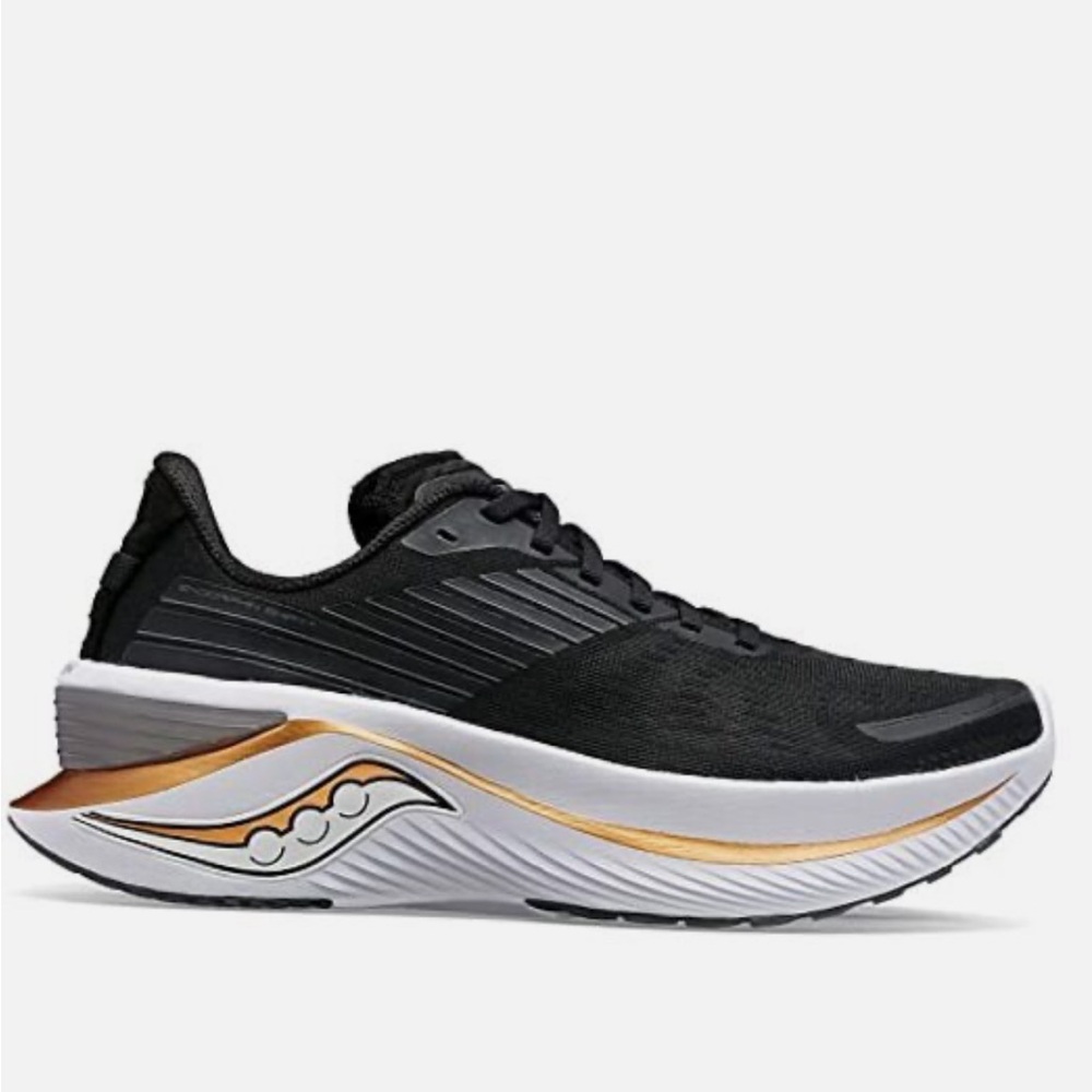 Saucony Endorphin Shift‎ 3, Black/Goldstruck, Size 11.5, NIB
